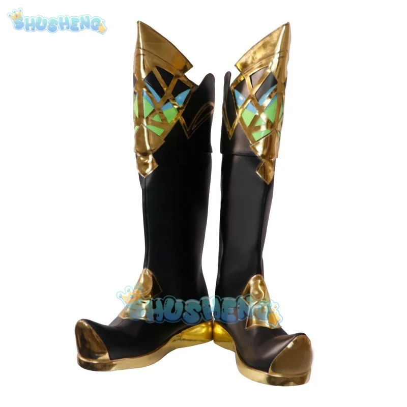 Genshin Impact cos Alhaitham cosplay Anime game character shoes