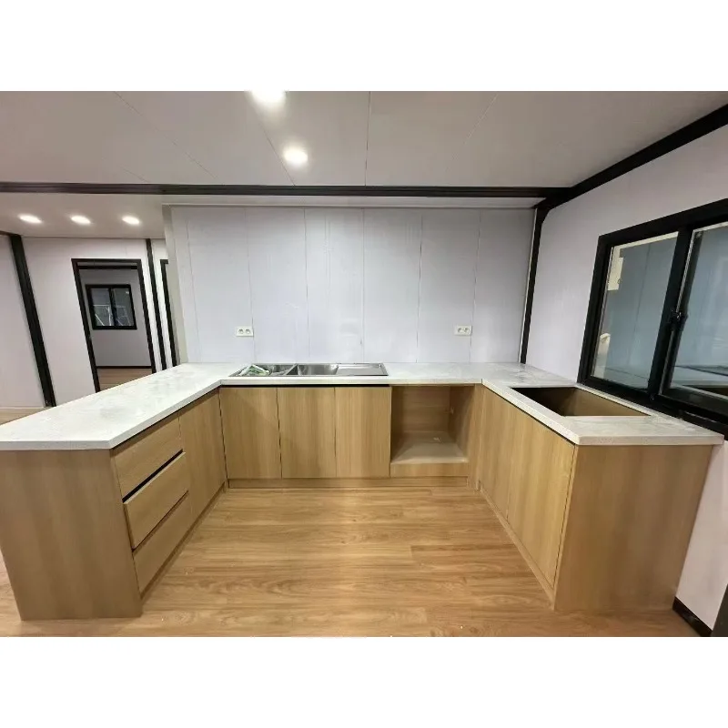 20ft 40ft Expandable Container House Folding Prefab Home Portable Modular 2 Bedroom Steel Emergency Disaster Relief