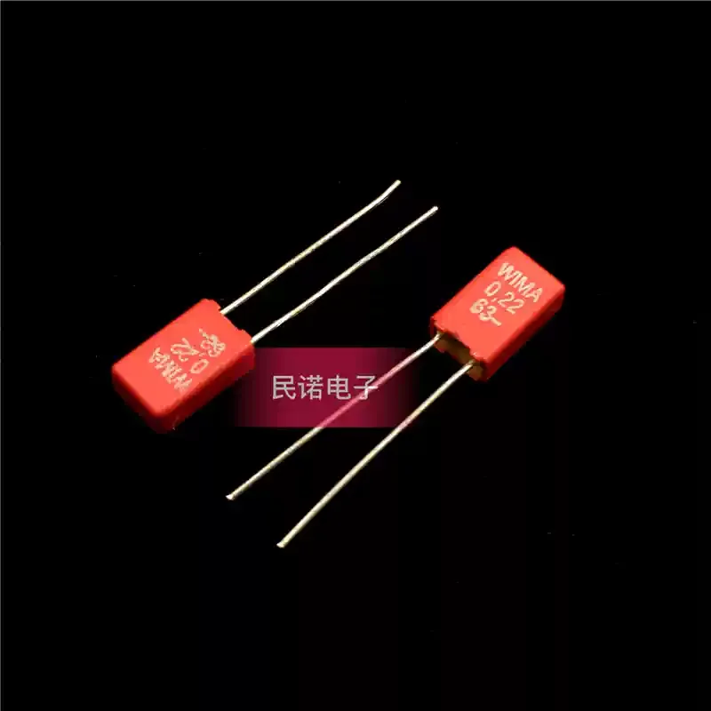 10-100pcs WIMA capacitor MKS02 63V 0.22UF 63V224 220NF pin distance 2.5mm in stock
