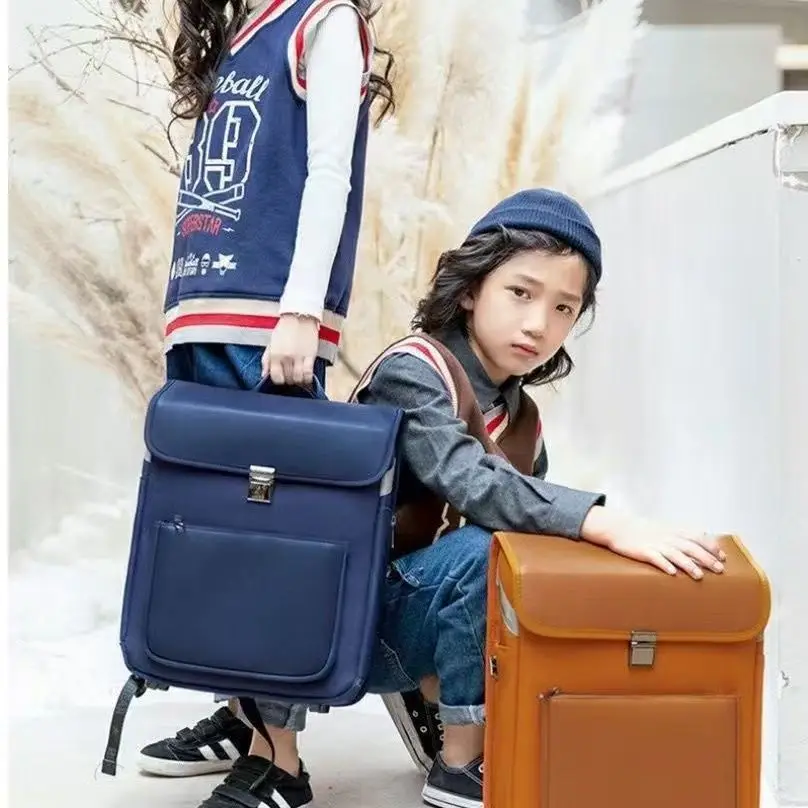 New Fashion School Bags for Boys Girls Brand Children Backpack Japanese Style Student Book Bag Large Capacity Kids Schoolbag