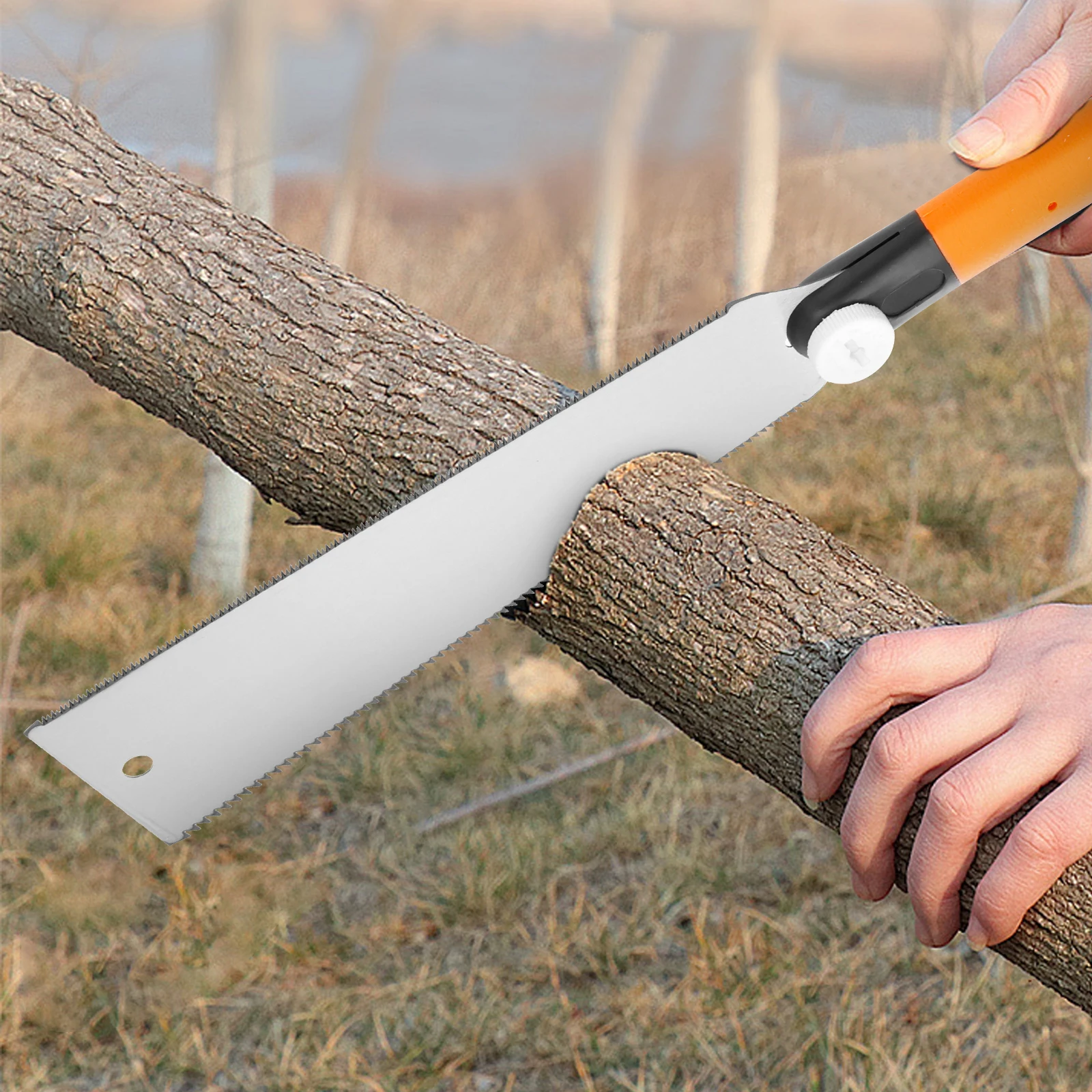 

Двусторонняя ручная пила, заподлицо, японский стиль, тянущая пила, ручная пила для быстрой резки, обрезка садовых деревьев, резка древесины