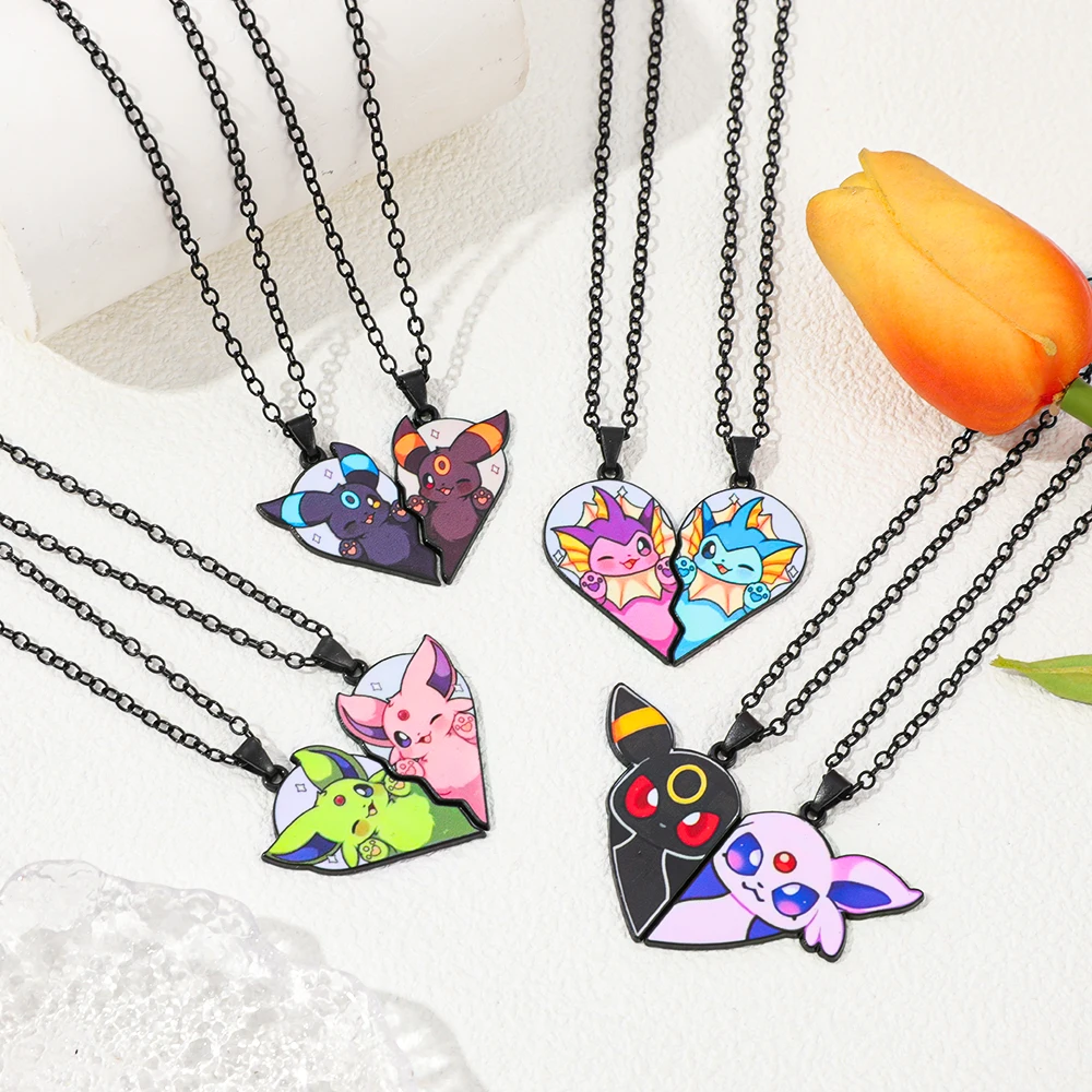 จี้โลหะรูปตัวละครอนิเมะคลาสสิก โปเกมอน อีวุย อัมเบรออน เอสเปออน ซิลเวียน โจลทีออน เฟลเรียน ของสะสมจากเกม ของเล่น