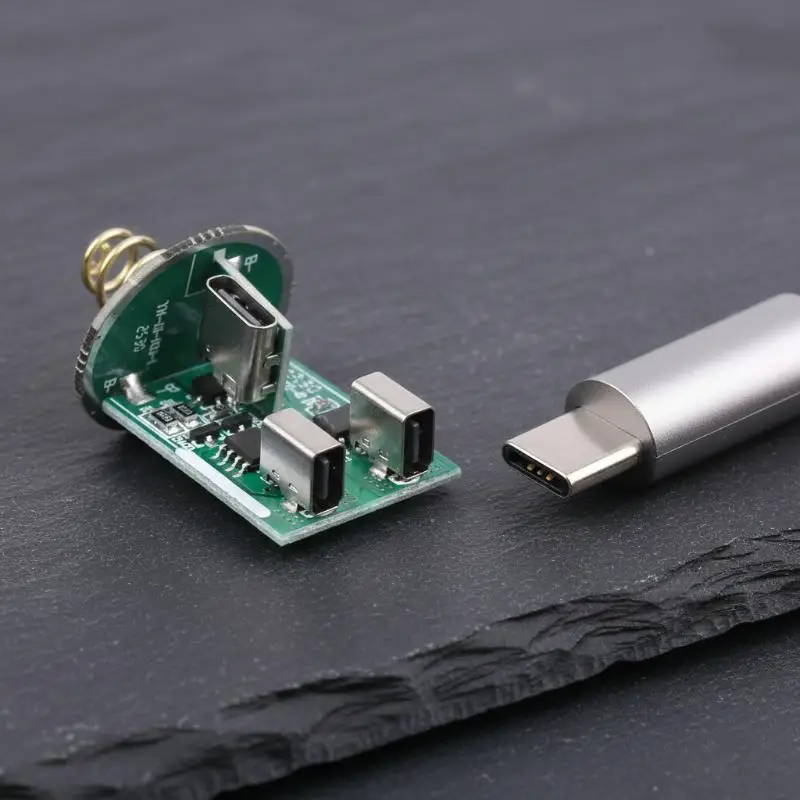 LED Drive Board 3 4.2V for Single Lithium Flashlight Type C Micro USB Charging Board for DIY Electrical Projects