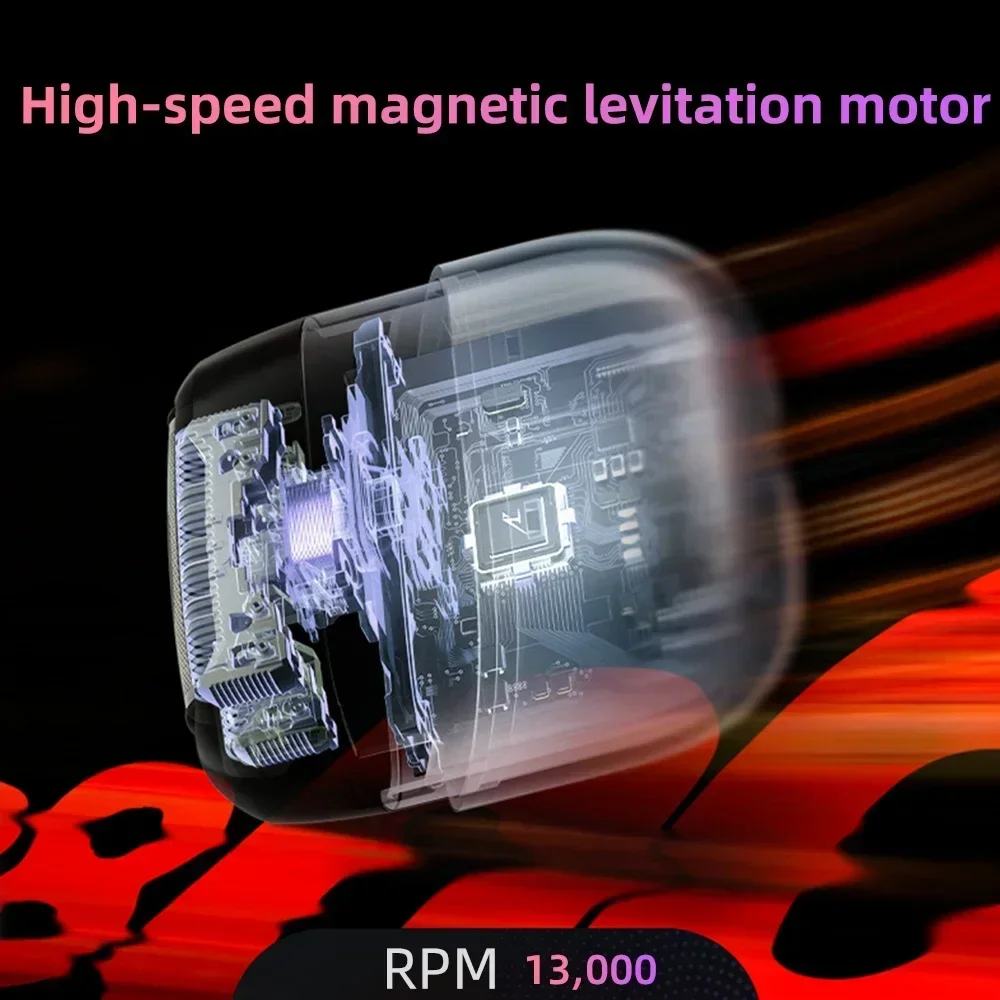 ماكينة حلاقة يمين للسفر من باناسونيك للنساء، ماكينة حلاقة كهربائية محمولة مع شحن USB-C، نظام قطع 3 شفرات للجفاف/الرطب