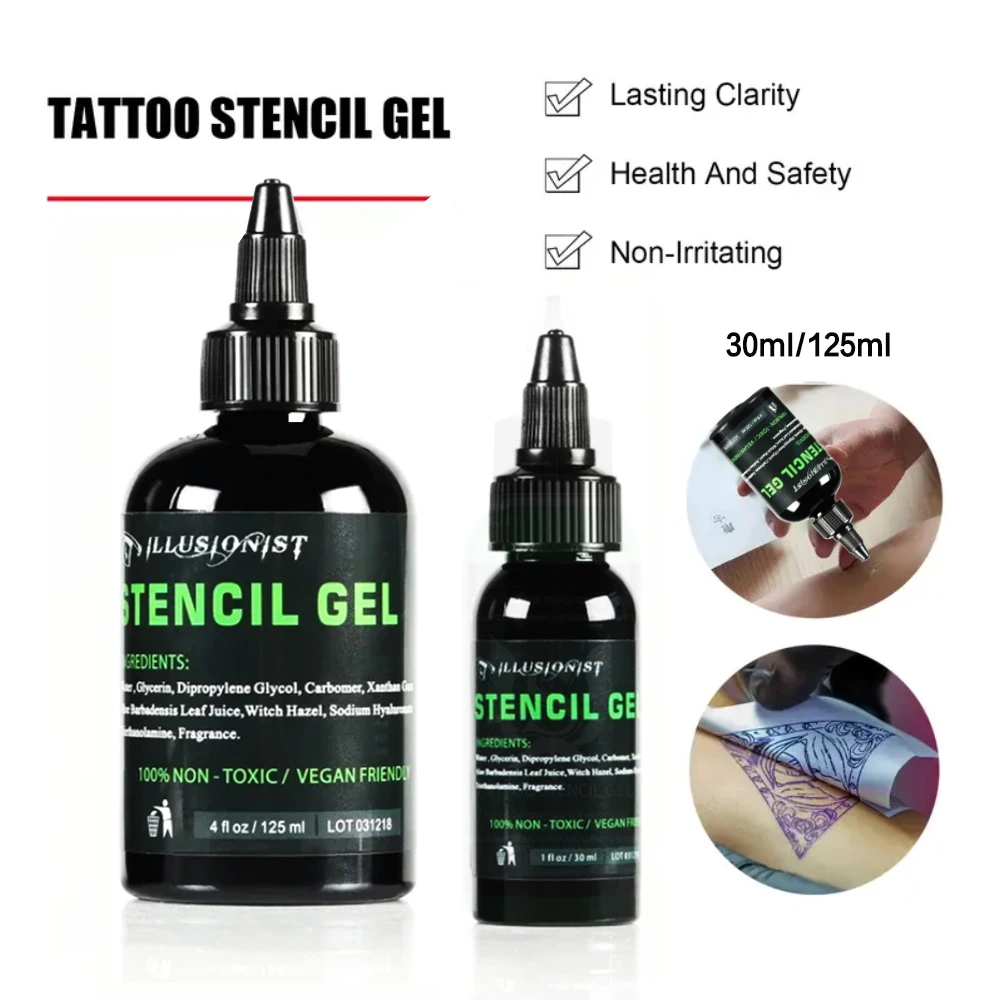 

1oz/4oz Tattoo Transfer Gel Long-Lasting & Clear Tattoo Transfer Gel Tattoo Transfer Cream for Tattoo Art Enthusiasts