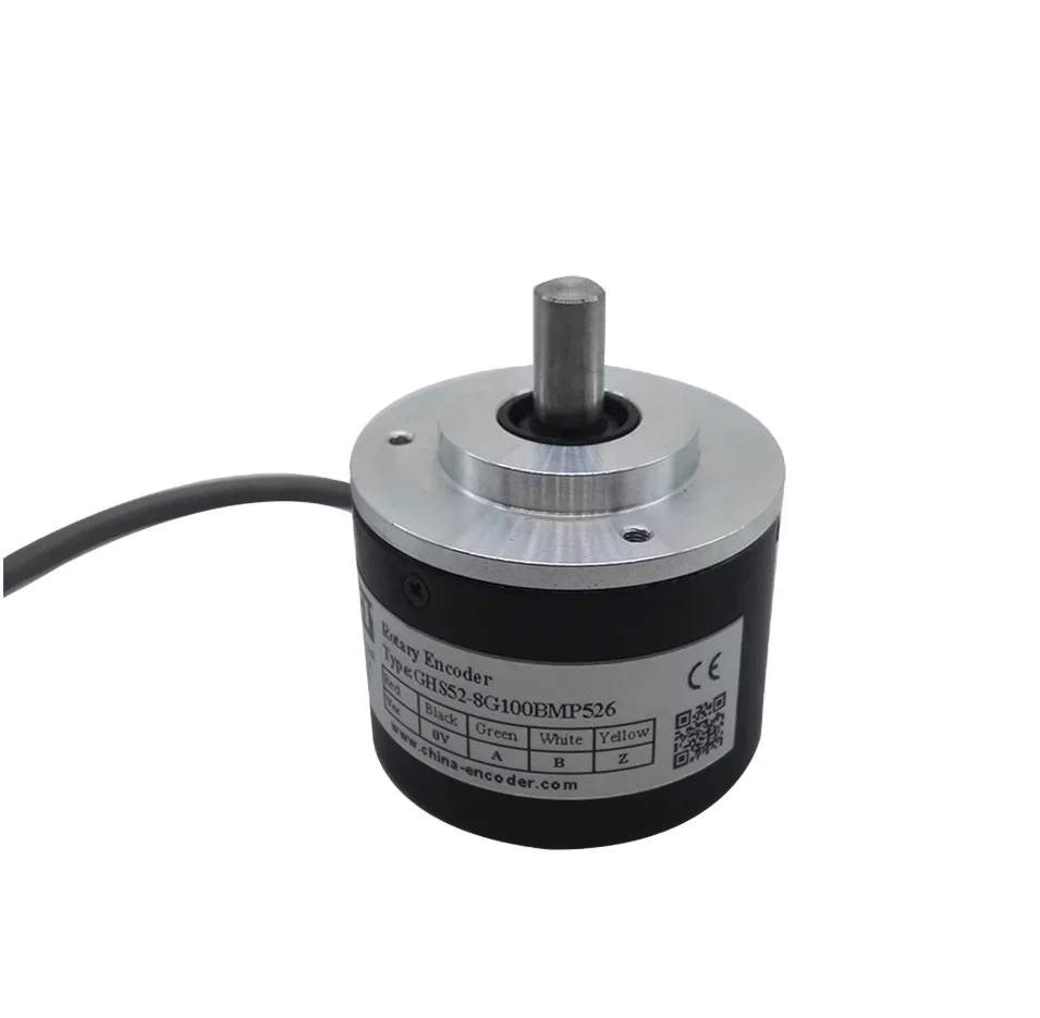

IN STOCK NEW GHH52-12G1000BMP526 Hot Sale CALT 52mm Outer Size 1000ppr 12mm Hollow Shaft Incremental Rotary Encoder