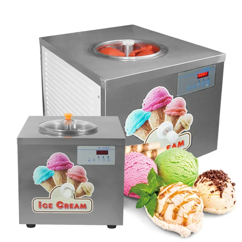 

Summer Counter Mini Home 5.5 Quart Hard Ice Cream Machine Maker Display Batch Freezer Gelato Machine for Children