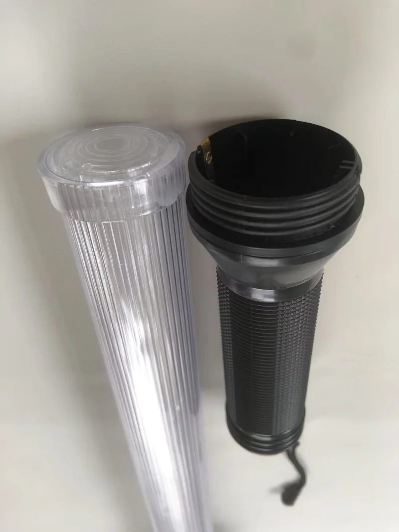 54CM White Tube LED Red Shift Green Traffic Signal Warning Light Road Traffic Rod Conductor's Stick