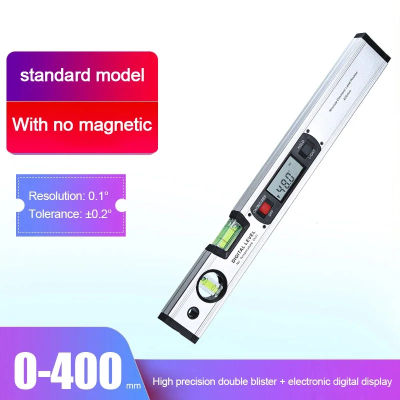 400mm Digital Protractor Angle Finder Electronic Level 360 Degree Inclinometer With/without Magnets Level Angle Slope Test Ruler