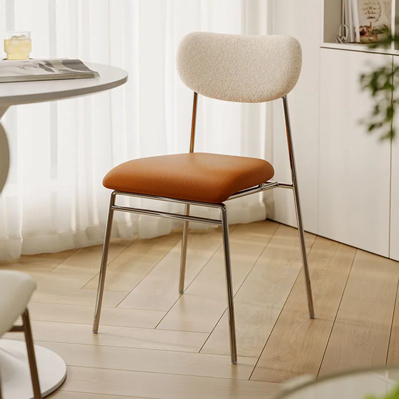 Wedding Dinette Dining Chairs Nordic Luxury Banquet Comfortable Dining Chairs Table Patio Sillas Comedor Balcony Furniture Fg21