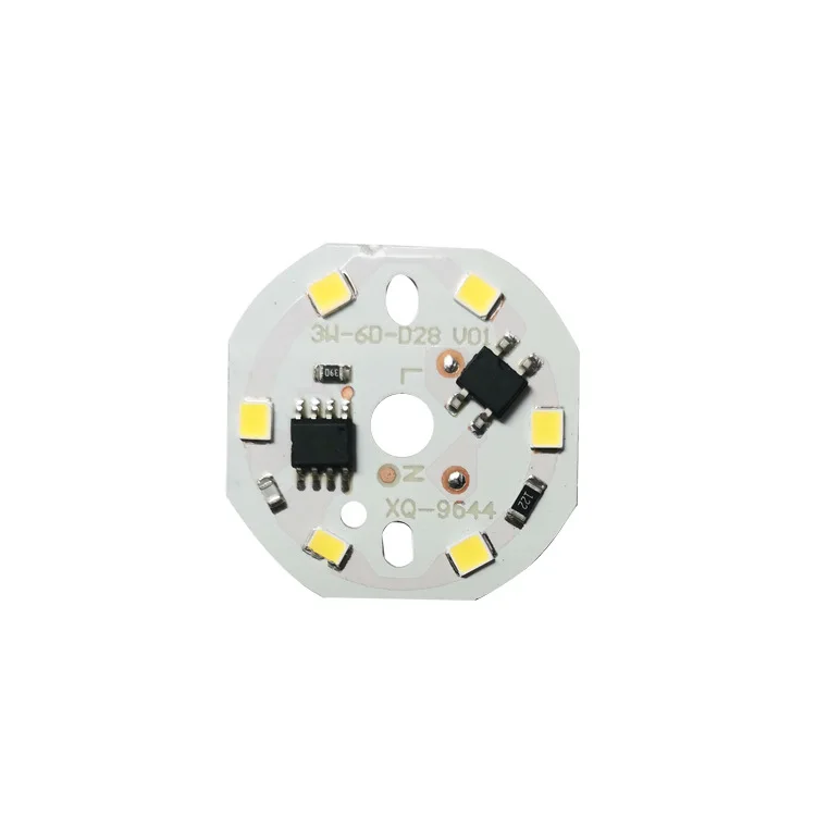 LED Linear Light Source Board Free Drive Circular High Voltage 220V 5W 7W 9W 12W 15W 18W Constant Current Board Bulb Module SKD