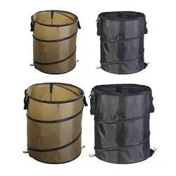 Trash Bin, Waste Basket Bin for Camping Recycling Outdoor Activities Garden Leaves Rubbish