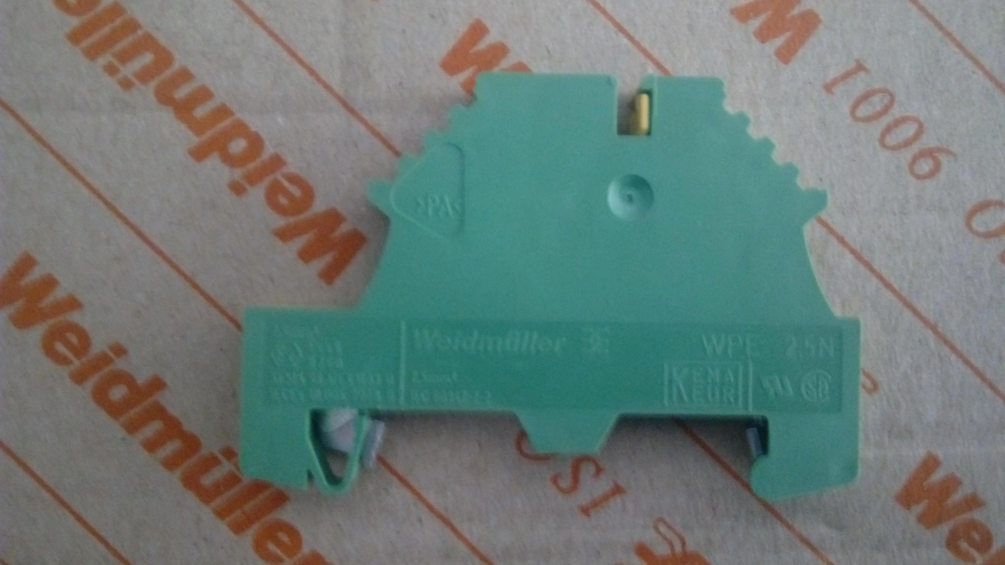 Grounding terminal WPE 2.5N 1016200000 connector 10pcs
