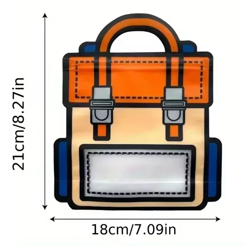 ABJO-40 шт., упаковочные пакеты для подарков, школьная сумка с героями мультфильмов, конфеты, закуски, самоблокирующиеся пакеты для детей, декор для дня рождения, подарки