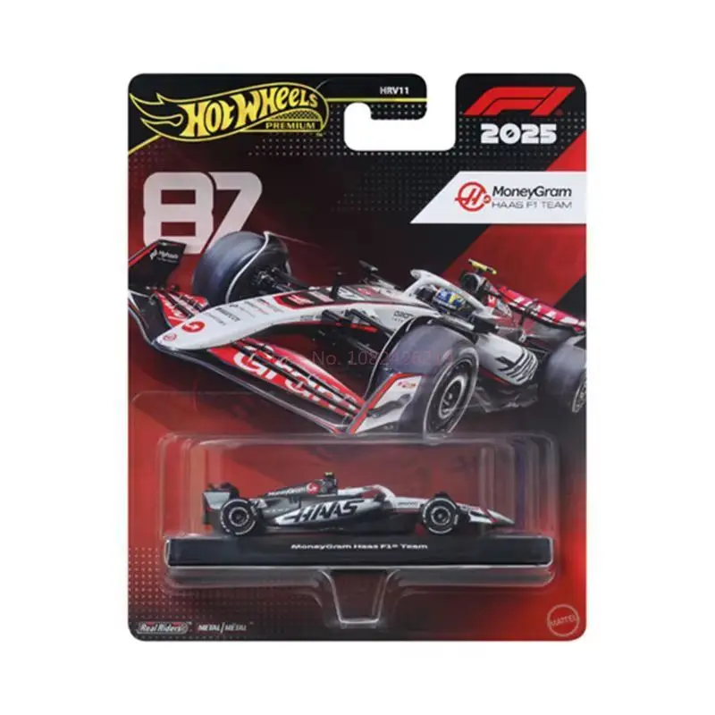 Hot Wheels HRV11 Premium Series F1 Racing Series Ferrari Haas Red Bull Aston Martin Alloy Car Model Die-Cast Collection view 5