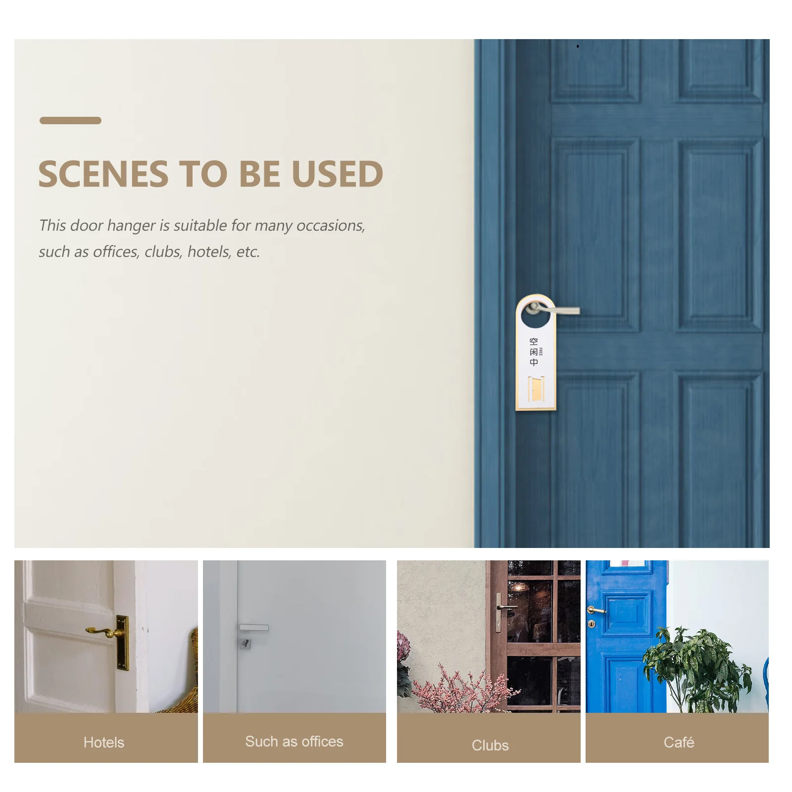 

Practical Do Not Disturb Sign Durable Acrylic Material Office Home Clinic Dorm Simple Sleek Design Do Not Disturb Sign