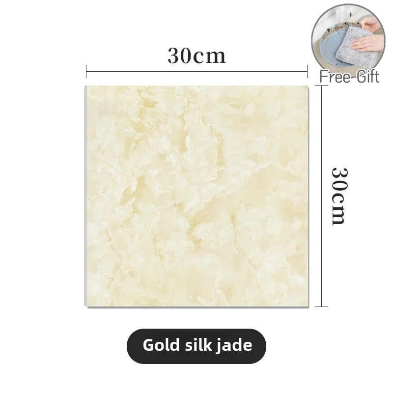 10/30/50PCS Verdikte zelfklevende Decor Muursticker Marmeren Tegel Vloer Sticker PVC Waterdichte Wc keuken Thuis Vloer