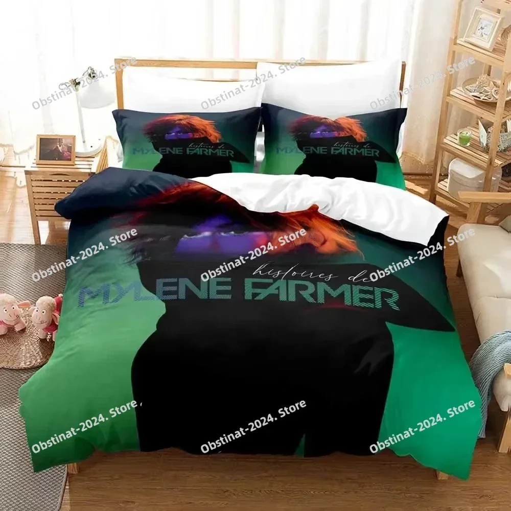 

2025 Butterfly Mylene Farmer Bedding Set Single Twin Full Queen King Size Aldult Kid Bedroom For Duvetcover Sets soft Bedroom