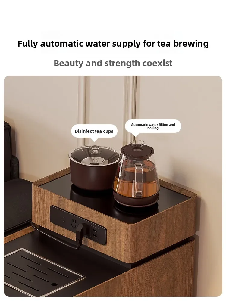Removable coffee table, sofa side cabinet, tea cabinet, advanced sense, living room side table, kettle