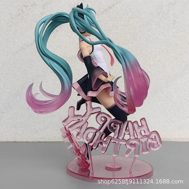 Hatsune Miku Birthday Artist Modeling Animation figure Anime Decoration Cute Model Chassis Gift Decoration