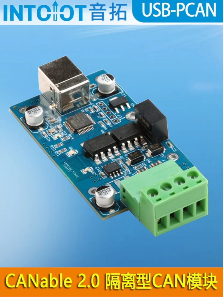 PCAN CANable 2.0 Isolated CAN to USB Module CAN Analyzer Compatible with Pcan-view