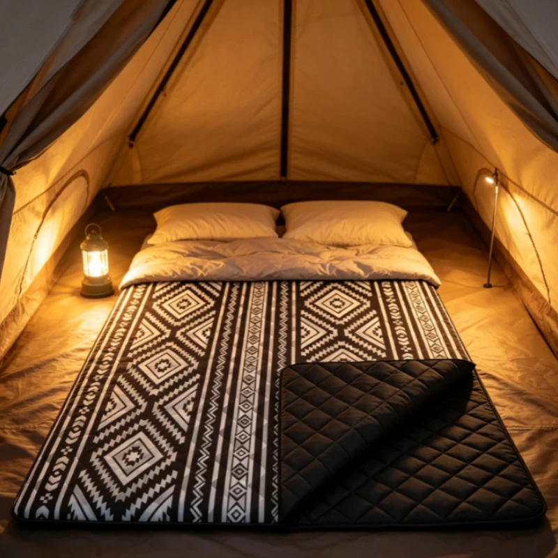 Outdoor Camping Mats Large - Large Ethnic Style Picnic Mat 1.5x2m