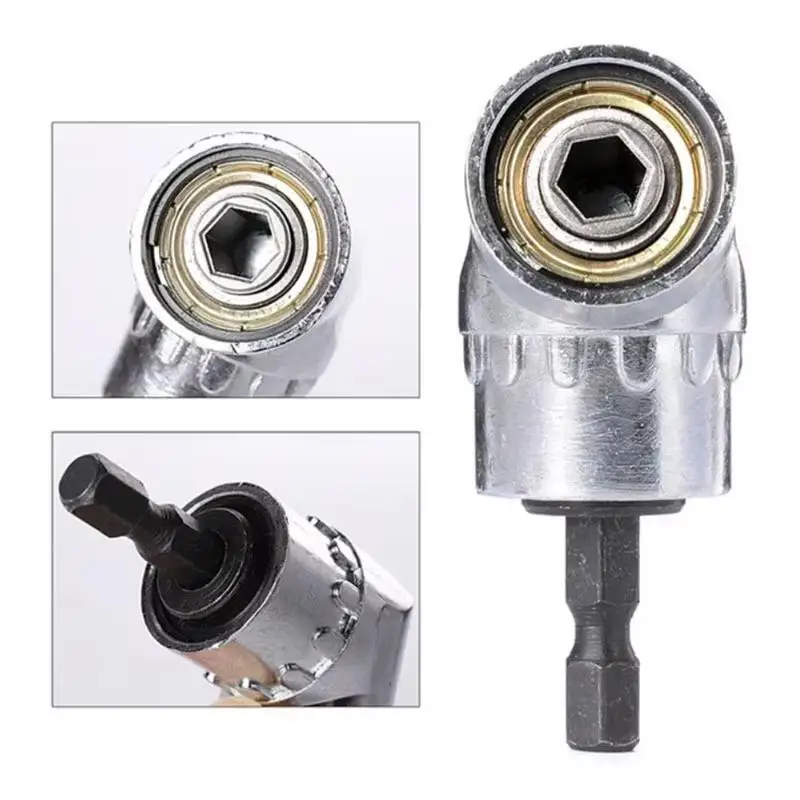 105° Angle Screwdriver Joint Electric Drill Corner Attachment Extension Socket Tool For Screwdriver For Home DIY Woodworking