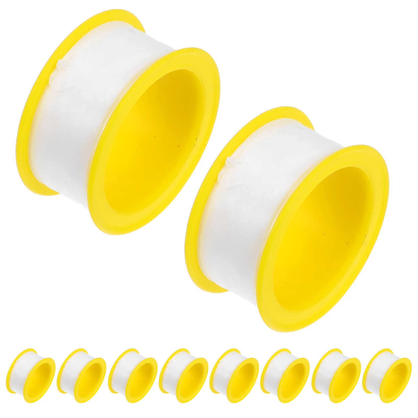 

100pcs Waterproof Sealing Tape for Shower Head Pipes Gas Thread Sealant Hvac Plumbers Bath Clear Plumbing Tapes Pipe Sealant