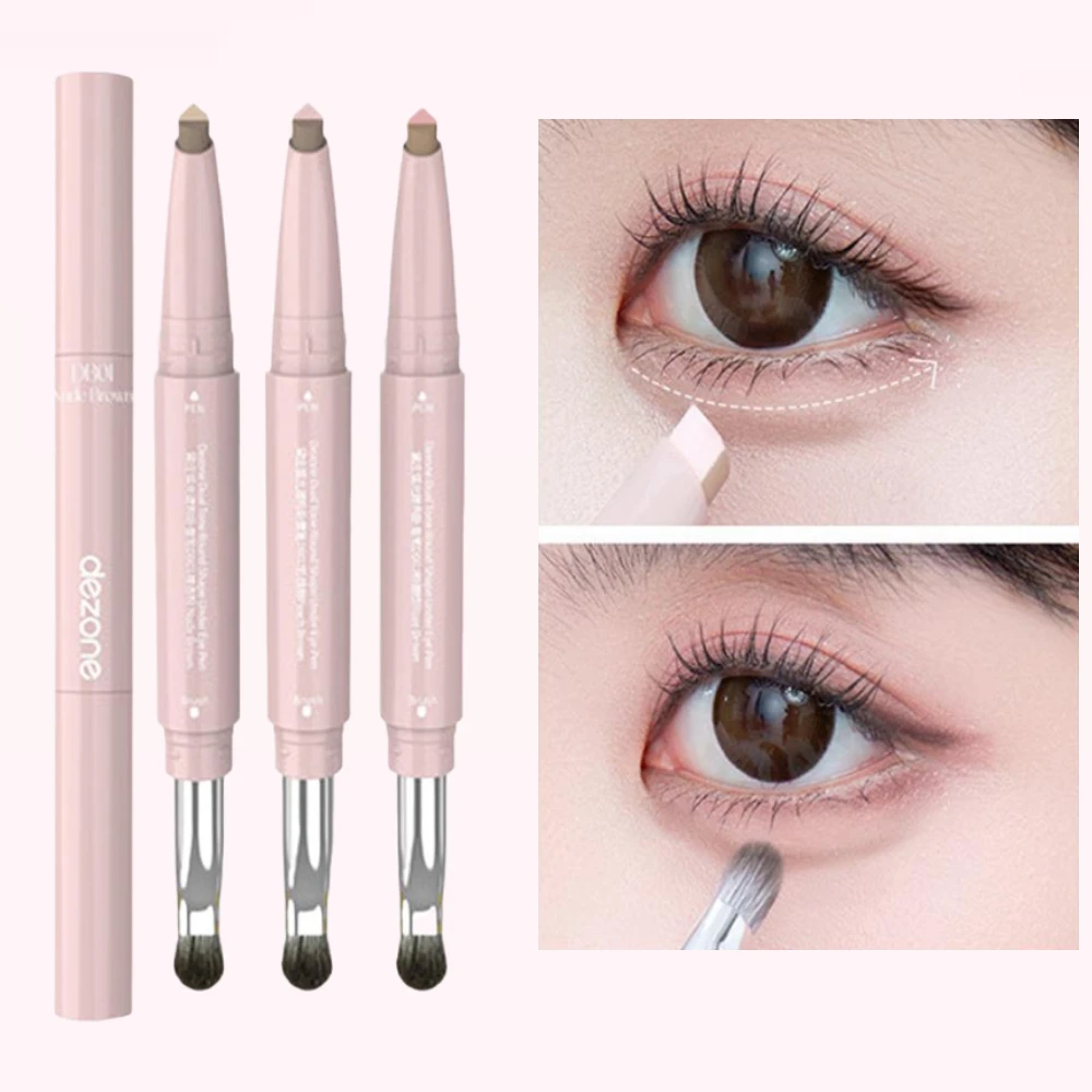 

Двухцветная паста, ручка из лежачего шелкопряда, подводка для глаз, хайлайтер, осветляет тени телесного цвета, розовый, бежевый, контурный карандаш для макияжа глаз