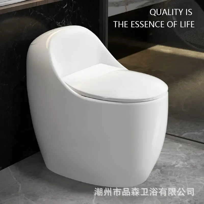 for Egg Round Mini Ultra Short Small Apartment Household Toilet 59cm Water Saving and Deodorant Small Toilet