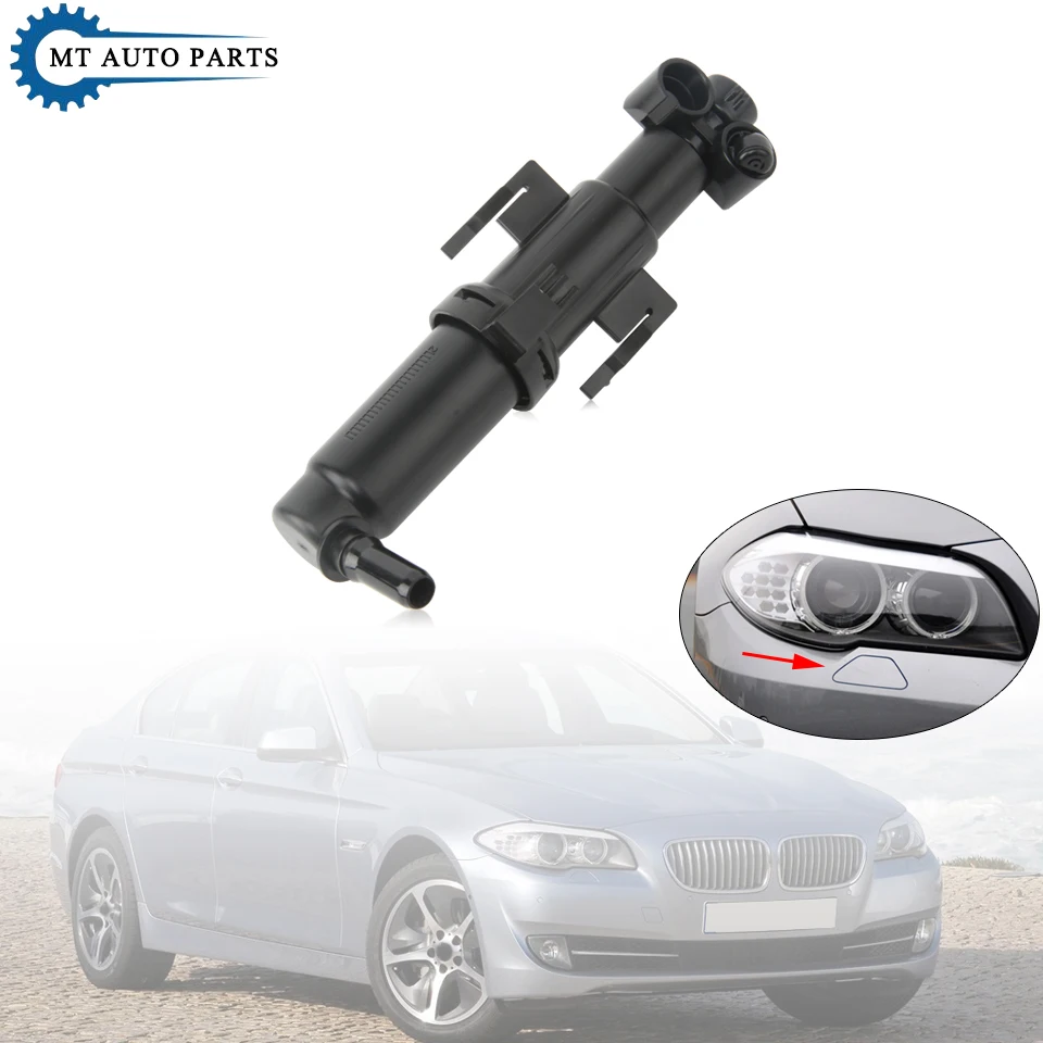 MTAP Front Headlight Headlamp Washer Nozzle Actuator Pump For BMW 5 Series GT F07 F10 F11 LCI 2008-2017 OEM:61677377667