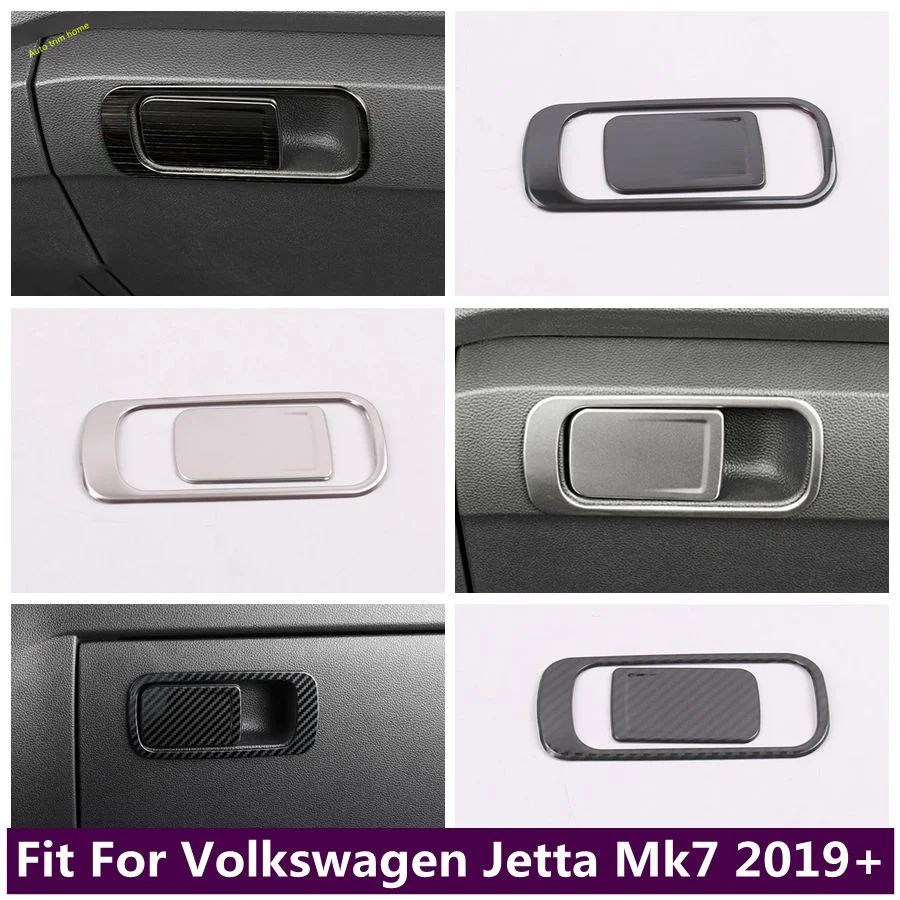 

Glove Box Handle Cover Copilot Storage Clasp Hand Bowl Sequin Frame Trim For Volkswagen Jetta Mk7 2019 - 2022 Car Accessories