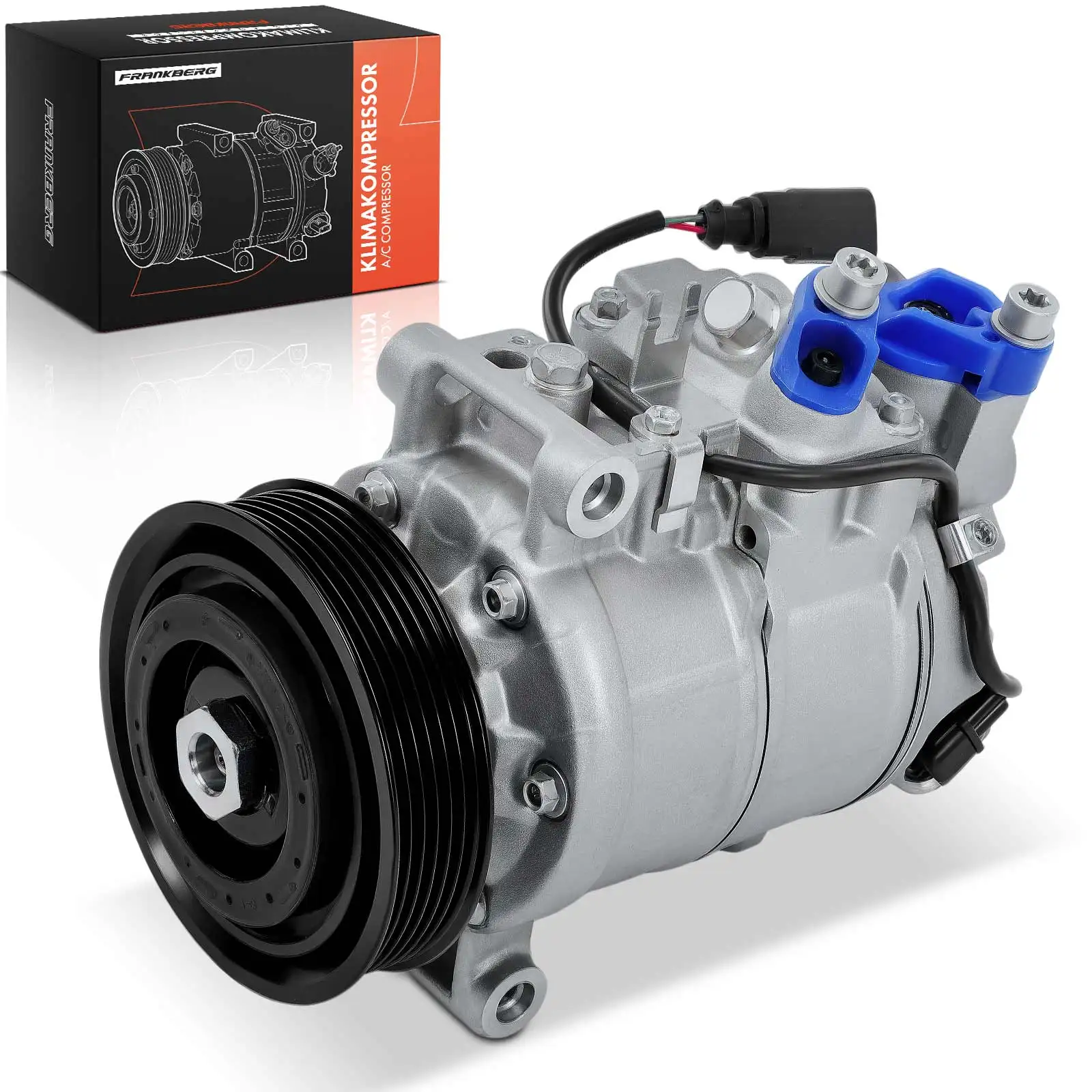 Frankberg 1x Klimakompressor für Audi A6 4G A7 4GA 4GF A8 4H 3.0L 2010-2014 4G0260805B 4H0260805E 853005N CS20577 89513