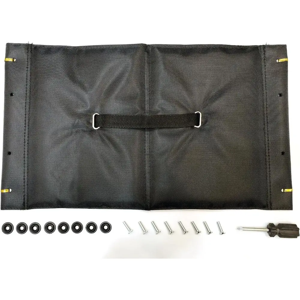 

Сменное сиденье для роллатора 10266, 10,5*18 дюймов, с крепежом и инструментами, (12.Seat/Hdwr 1026608, 13.olding Strap Assy 1026609) ), или Stand el