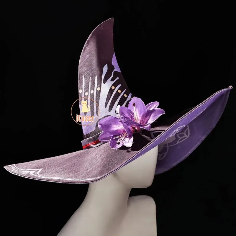 Honkai Star Rail The Herta Cosplay disfraz peluca vestido sombrero uniforme sombreros collar fiesta de Halloween para mujeres niñas accesorios iCosera