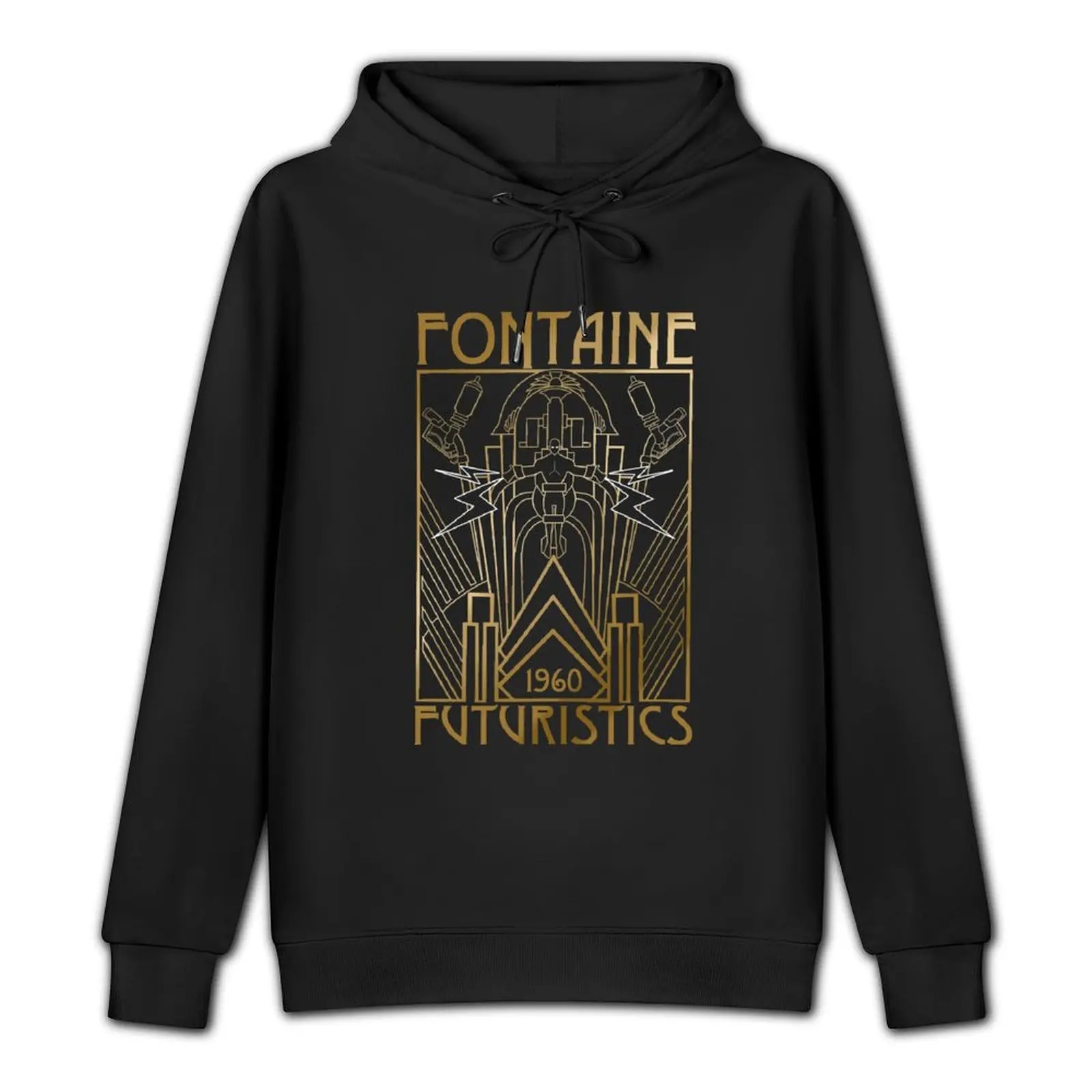 Fontaine Futuristics Pullover Hoodie autumn jacket men korean style clothes anime clothes hoodie