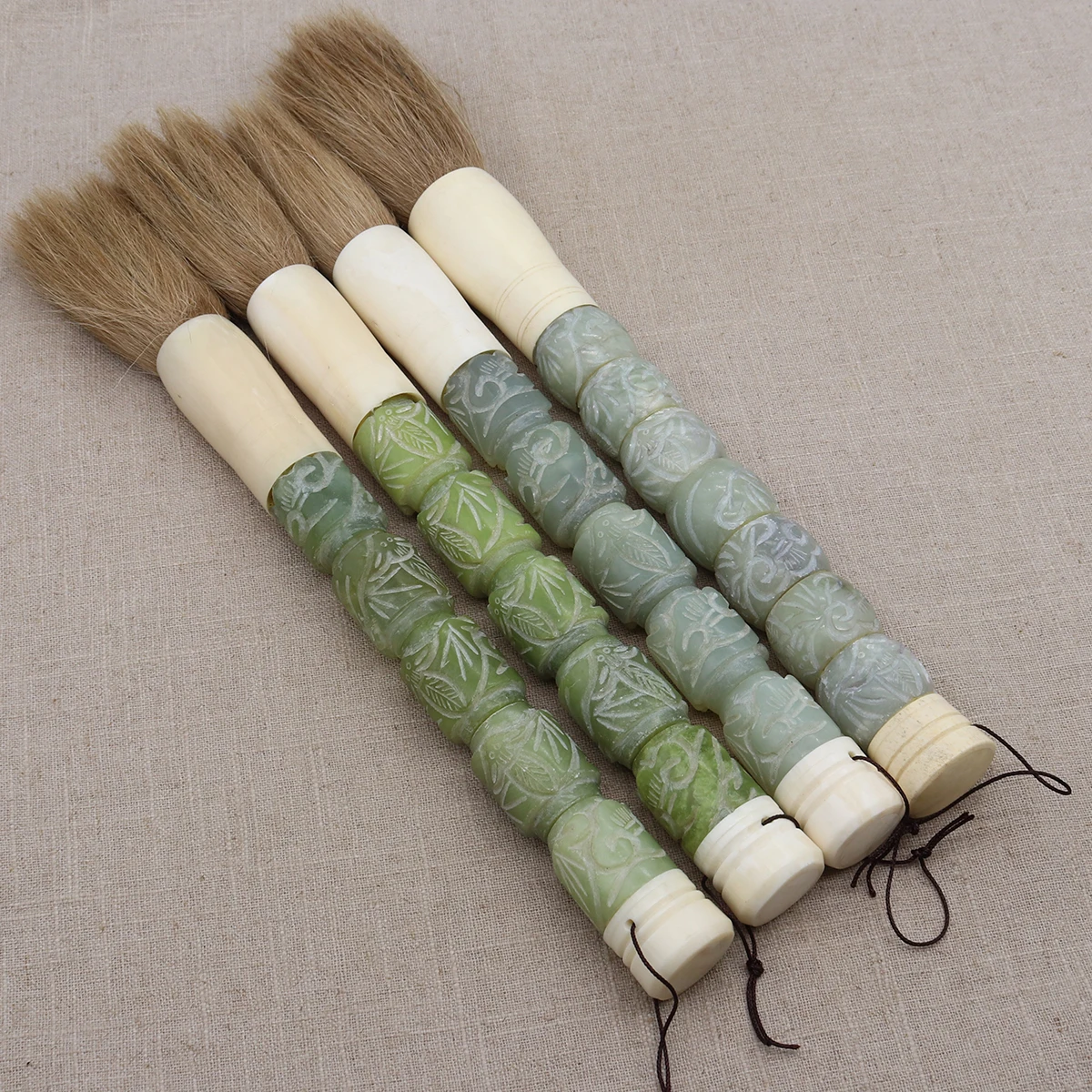 Decorative Calligraphy Brush, Home Decoration, Jade Product