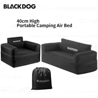 Naturehike Blackdog Air Sofa Single Double Chair 1-2 Person Inflatable Seat Foldable Backrest Gamping Armchair W/ Pump Portable