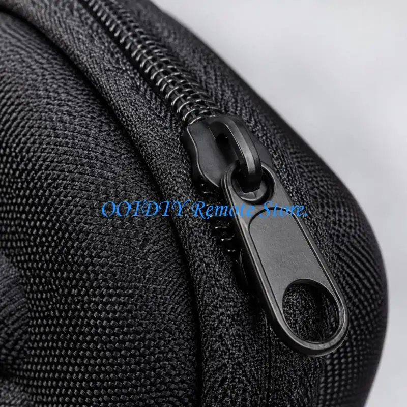  Black Portable Gaming Case with Raised Game-Controller Pattern