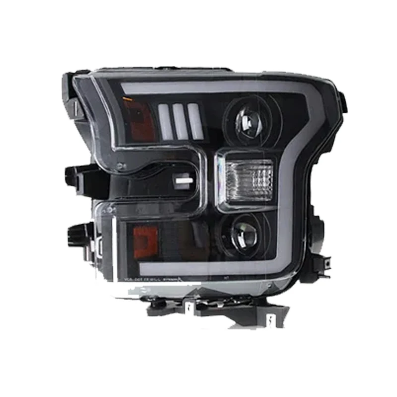 Parti della luce della testa a LED per Ford Raptor F150 F-150 2015-2020 Fari anteriori Sostituzione DRL Proiettore di luce diurna