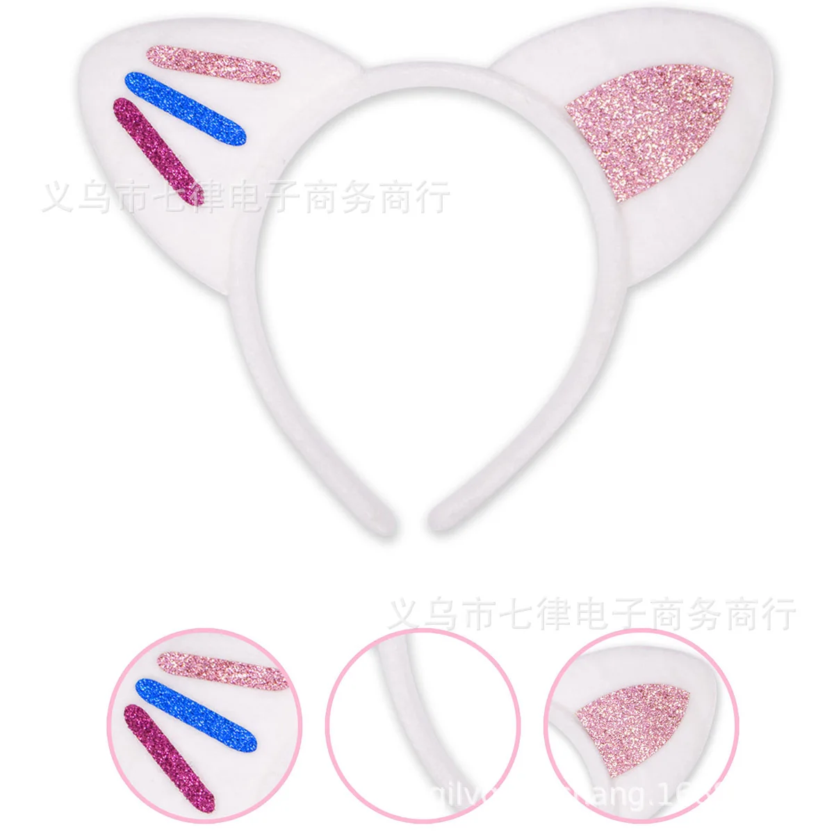 Gabby Dollhouse Girls Headbands Kida Cartoon Kawaii Ornament Anime Fashion Headwear Creative New Party Cosplay Accessories Gift - Image 5