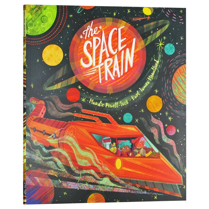 The Space Train, Children's books aged 3 4 5 6, English picture book, 9781848699465