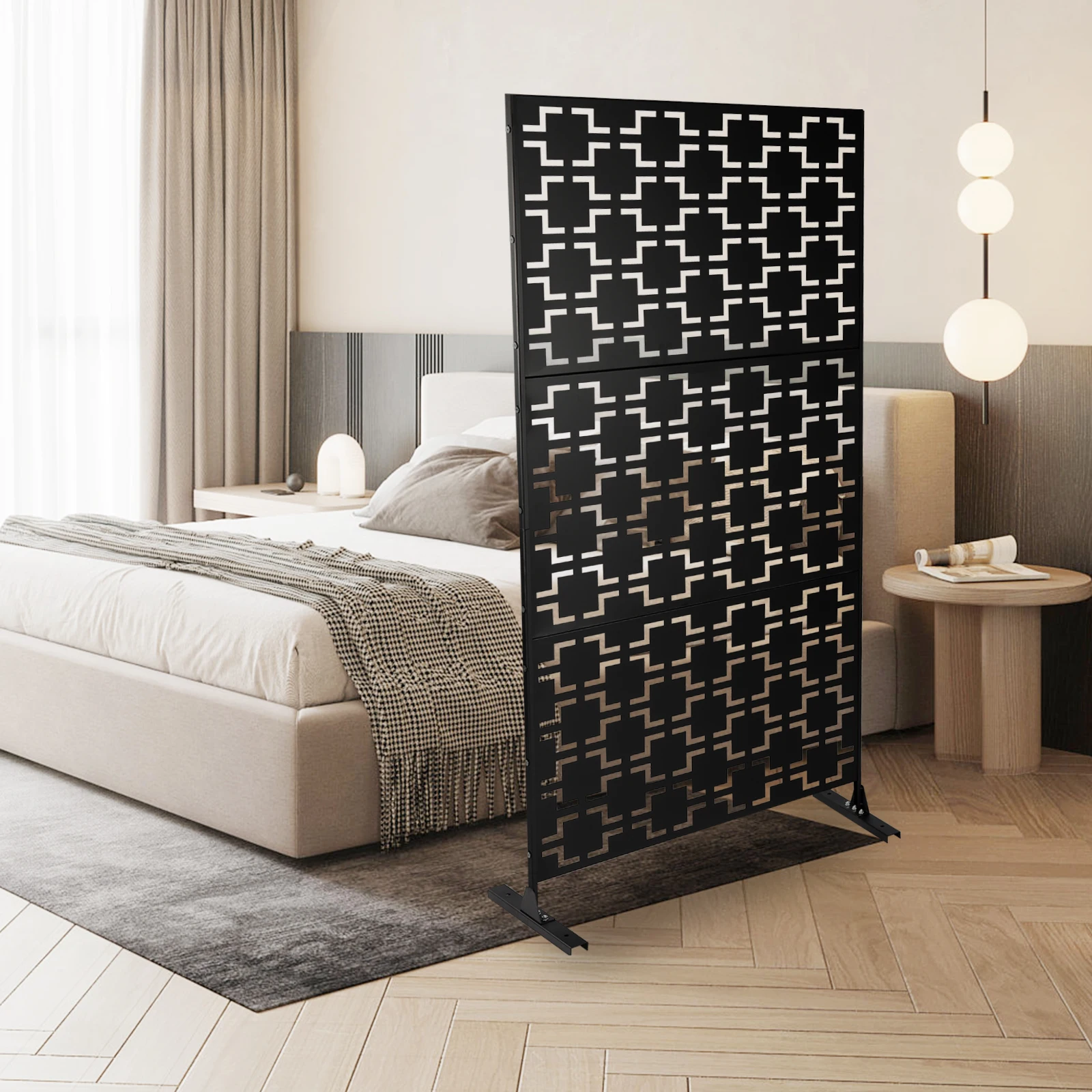 Patio Privacy Screen for Backyard, Privacy Protection, Outdoor Fencing, Easy Install, Waterproof, Rust-resistant, Ideal for