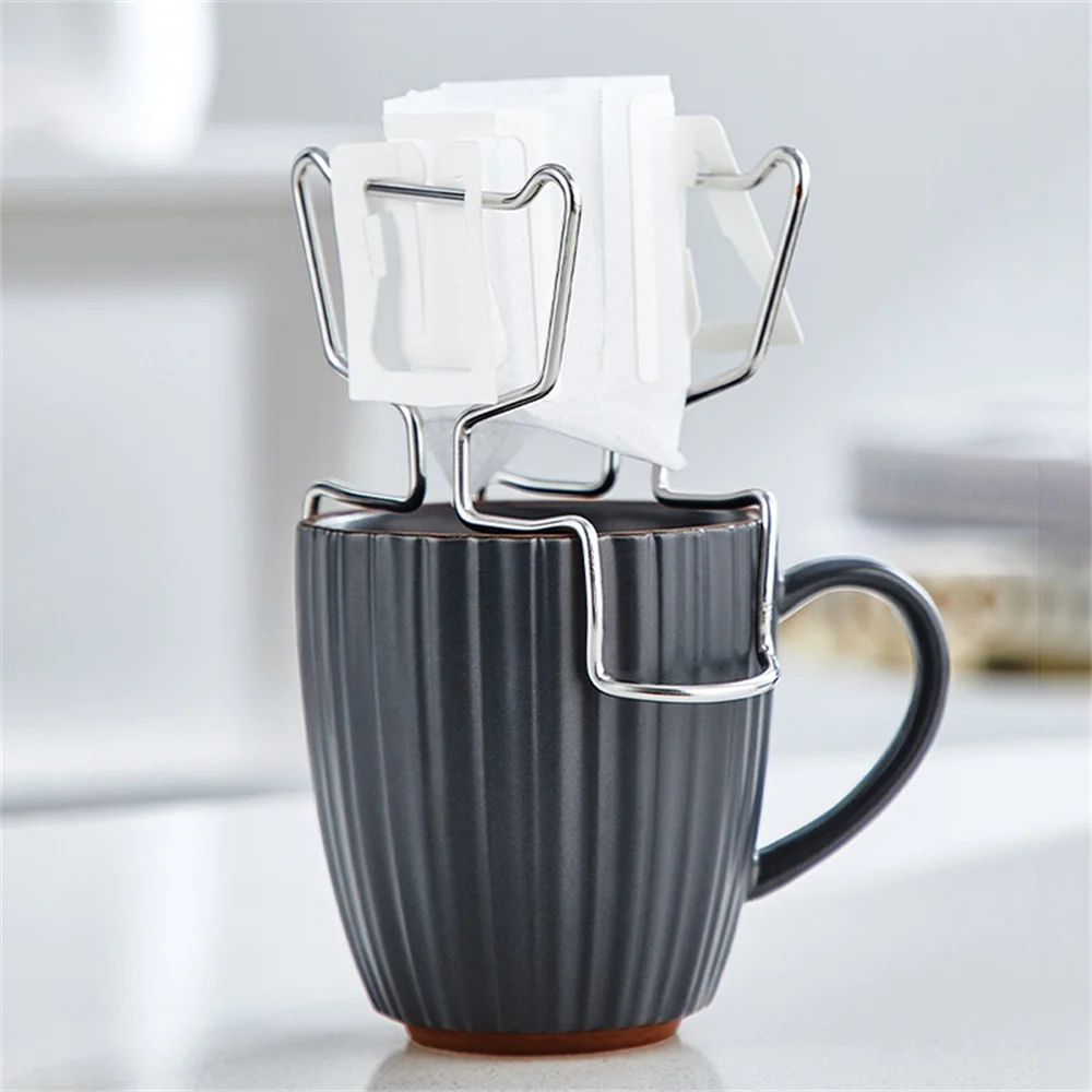 Filter Bag Portable Disposable Rectangle Household Disposable Coffee Bag Fine Filter Hole Eco-friendly Paper Bag White