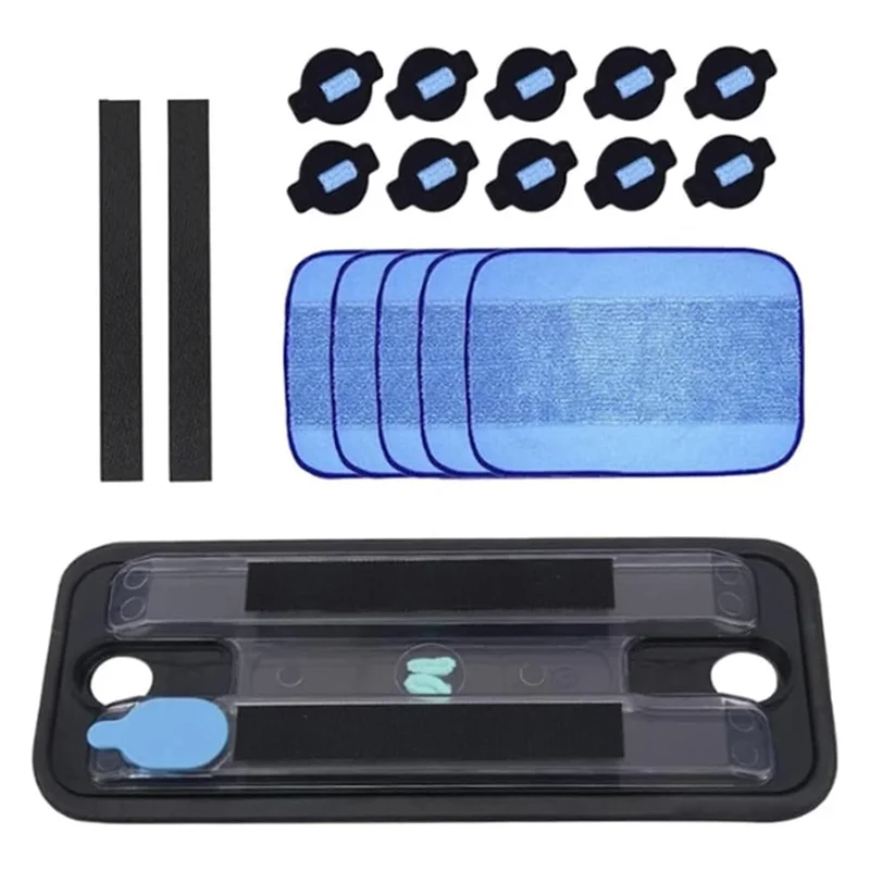 N89R 1 مجموعة عجلة الإطارات ممسحة منصات غطاء الماء ل اي روبوت برافا 320 380 381 380T 390 390T جهاز آلي لتنظيف الأتربة الملحقات