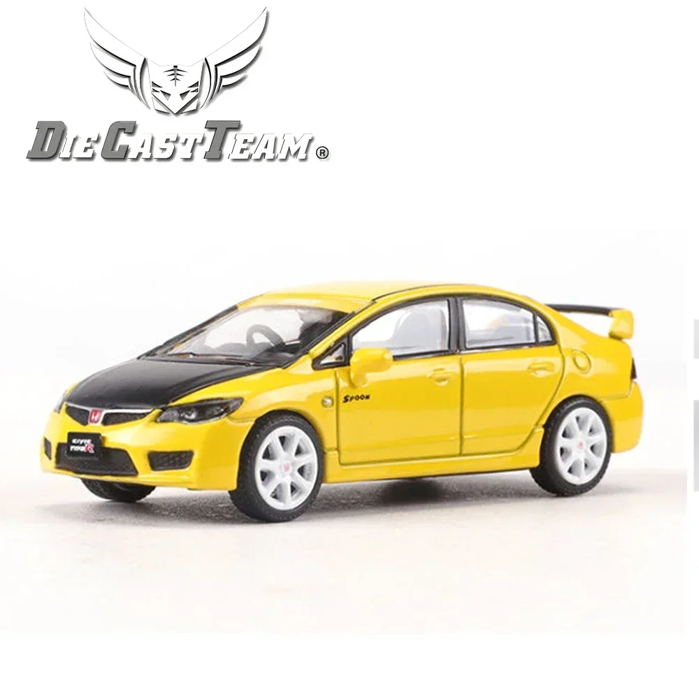 DCT 1/64 FD2 Model 8th Generation Honda Civic Type R Metal Alloy Diecast Car Model Boys Toy Gift Christmas