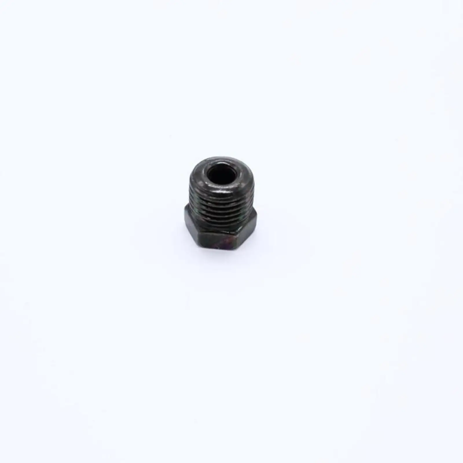 16 Pieces Inverted Tube Nuts Fitting 2x 7/16”-24 2x 1/2”-20 Zinc Interior Tubing Connector for 3/16” Tube