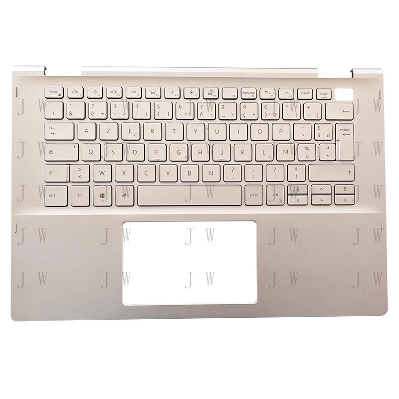 DDJ   0NWXT3 Silver Palmrest FR Keyboard Backlit for DELL Inspiron 14 5400 5406 2-in-1