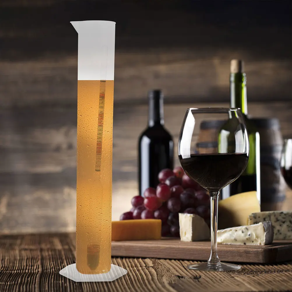 

3 Sets Beer Alcohol Meter Hydrometer Tester for Liquor 3 in 1 Scale Plastic Home Brewing Tools Fermentation Equipment