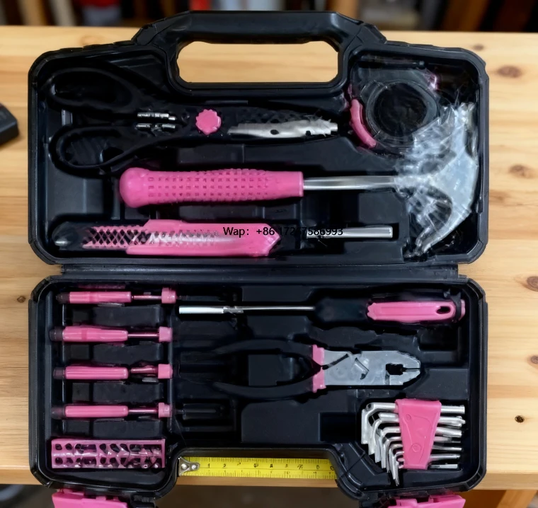 أجهزة الأسهم الأمريكية، كهربائي، إصلاح، مجموعة أدوات مفك كهربائي قابلة لإعادة الشحن، صندوق أدوات يدوي #1